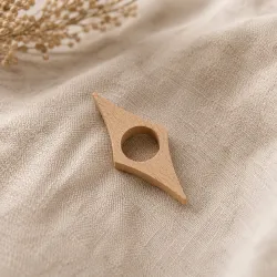 Bague de lecture en bois - Support de livre