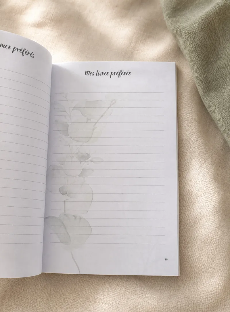 Carnet de lecture 100 fiches