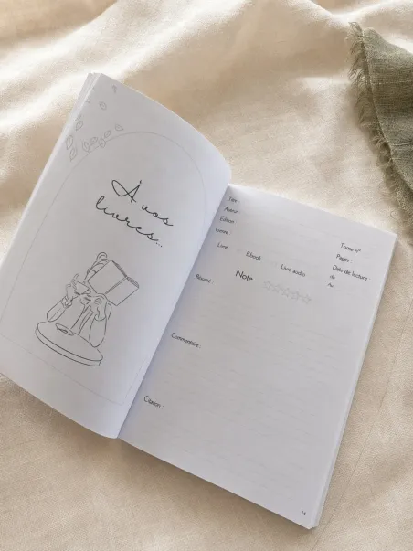 Journal de lecture Line - 100 fiches