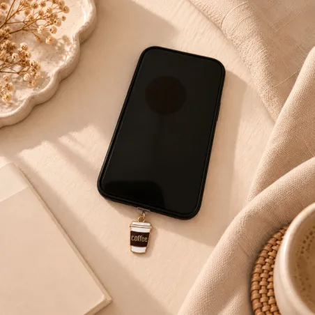 Bijou liseuse Coffee – Bouchon USB-C lecture | Horalis