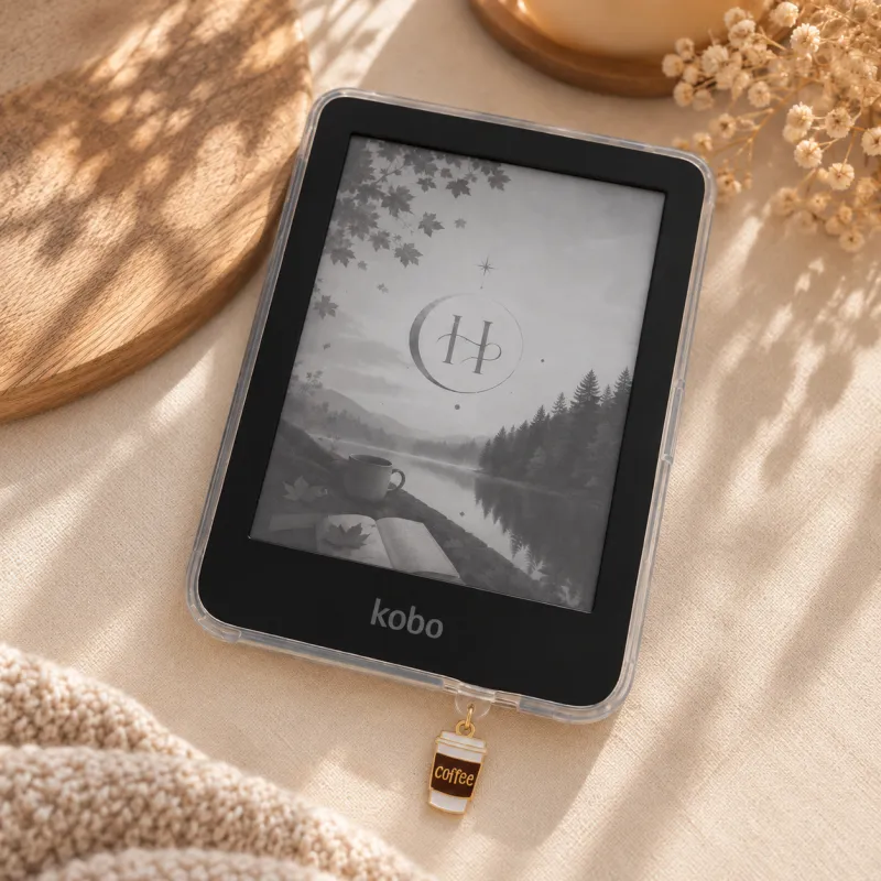 Bijou liseuse Coffee – Bouchon USB-C lecture | Horalis
