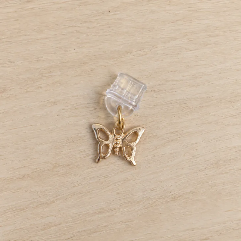 Bijou de liseuse Papillon doré USB-C