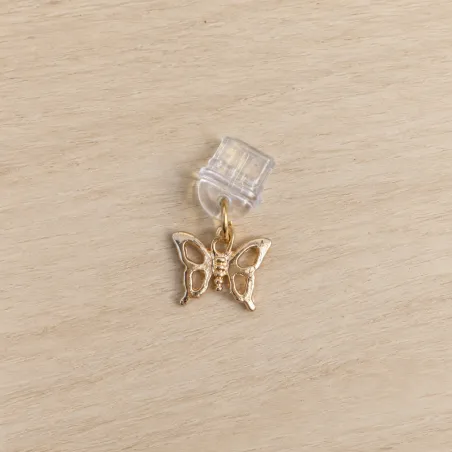 Bijou de liseuse Papillon doré USB-C
