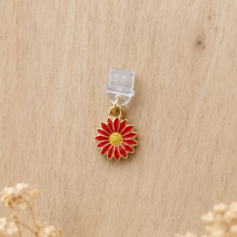 Bijou de liseuse Marguerite – Bouchon USB-C