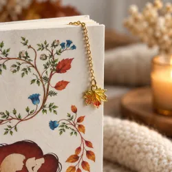 Marque-page automne Feuille Falling Love